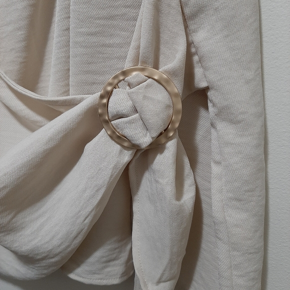 Maurices wrap around tank top blouse - Picture 4 of 7